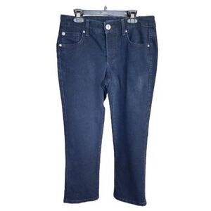 Women's Jeans Size 6 Curvy Cropped Stretch Denim Jeans Size 6 NWOT